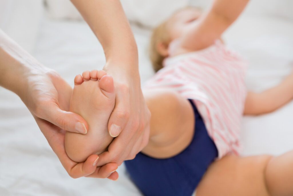 Beneficios en bebés con terapia craneosacral